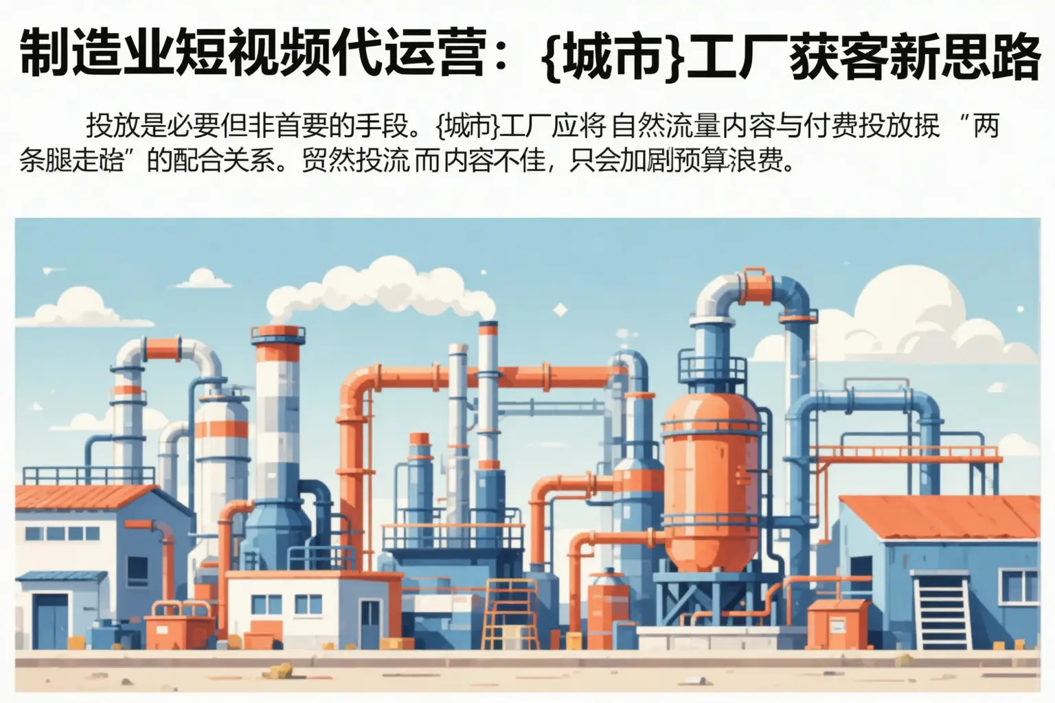 制造业短视频代运营：青山湖工厂获客新思路