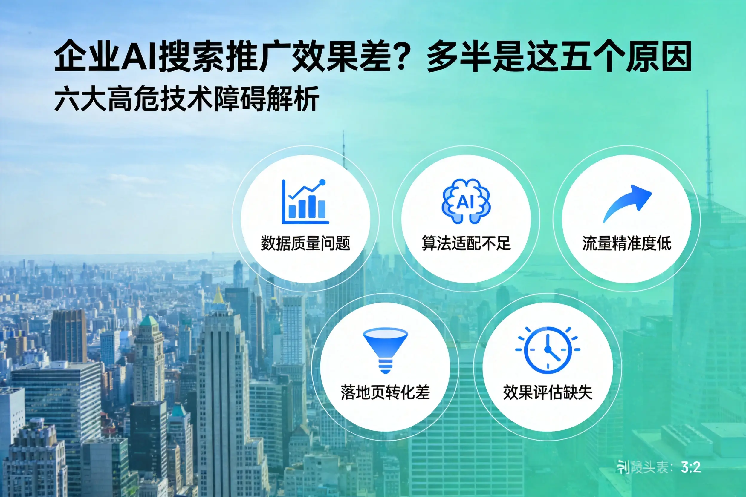 青山湖企业AI搜索推广效果差？多半是这五个原因